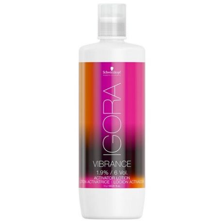 Schwarzkopf / Лосьон-окислитель Schwarzkopf Igora Vibrance 1,9%, 1000 мл