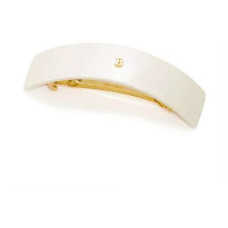 BALMAIN BARRETTE L WHITE/ Вalmain заколка для волос L , белая