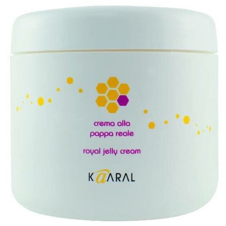 Kaaral Реконструирующая маска для волос с пчелиным маточным молочком Royal Jelly Cream, 500 мл