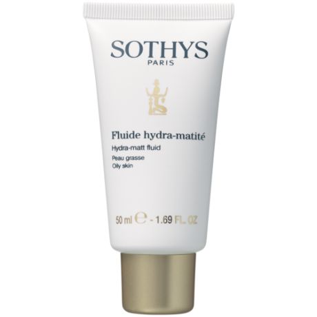 Sothys Oily Skin Line: Флюид увлажняющий матирующий для жирной кожи лица (Hydra-Matt Fluid), 50 мл