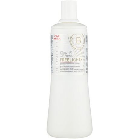 Wella Blondor Freelights- 9% Окислитель 1000 мл