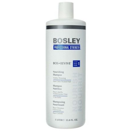 Bosley MD Revive Синяя линия: Кондиционер-активатор от выпадения и для стимуляции роста неокрашенных волос (BosRevive Non Color-Treated Hair Volumizing Conditioner), 300 мл