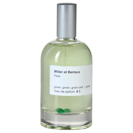 Парфюмерная вода Miller et Bertaux L`eau de parfum №3 Green, green and green 100 мл.