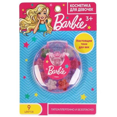 Косметика для девочек "Барби", тени