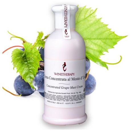 Концентрированный Крем из Виноградного Сусла для тела Crema concentrata al mosto d’uva 250 мл.