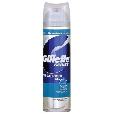 Gillette Пена для бритья Gollette Series Protection 250 мл, 1 шт (4 штуки)