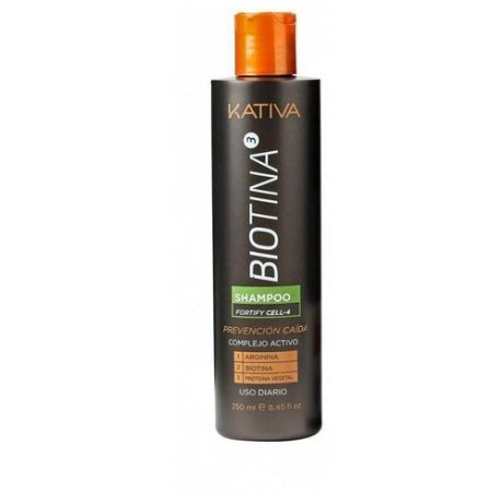Kativa шампунь Biotina против выпадения волос, 250 мл