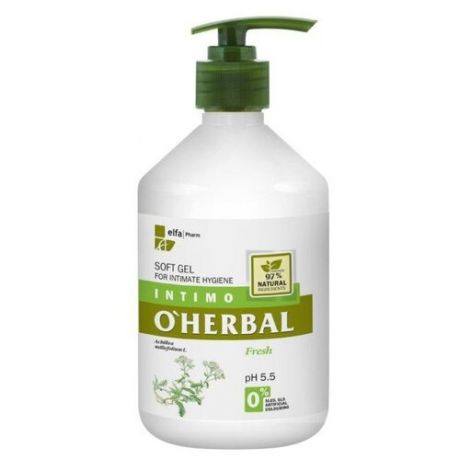 Гель для интимной гигиены O’Herbal "Fresh", 500 мл