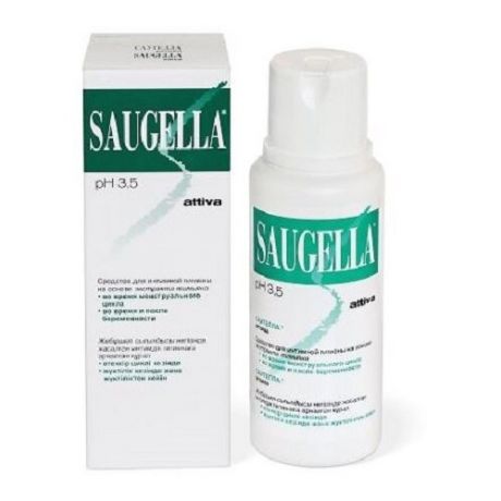 Саугелла средство для интимной гигиены Аттива 250мл