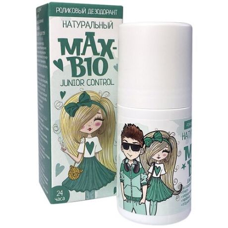 Натуральный подростковый дезодорант MAX-BIO JUNIOR CONTROL