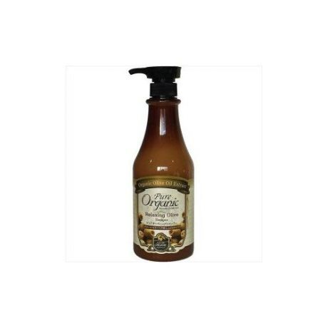 Шампунь для волос с оливой Расслабляющий Organia Relaxing Olive Essential Hair Shampoo, WHITE COSPHARM 750 мл