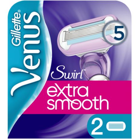 Gillette Venus Кассеты сменные Gillette Venus Swirl 2 шт, 30 гр, 1 шт