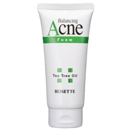 Rosette acne foam пенка для умывания, для проблемной кожи с маслом чайного дерева, 120 гр
