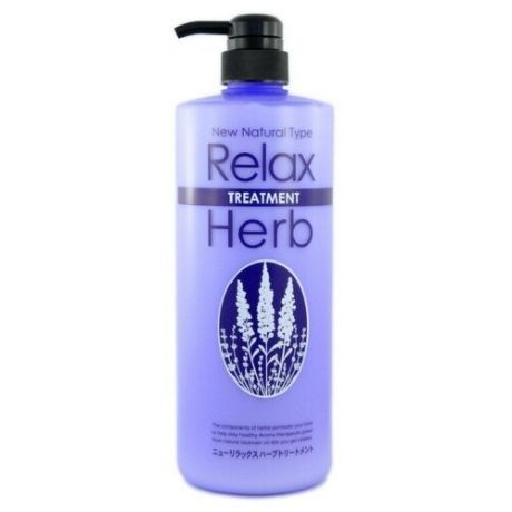 *relax herb shampoo растительный бальзам для волос с расслабляющим эффектом, 1000 мл