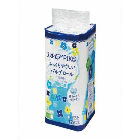 Туалетная бумага ELLEMOI Piko ароматизированная однослойная 12 рулонов