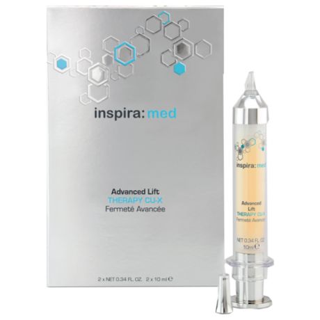 Inspira 4327 Med MFA: Advanced Lift Therapy CU-X - Лифтинг-сыворотка с пептидами меди и витамином А, 2 х 10 мл.
