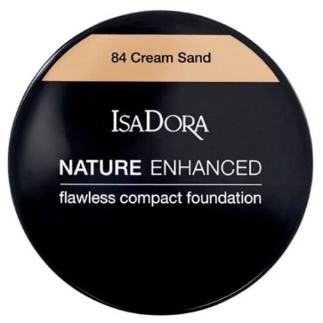 IsaDora - Крем-пудра Nature Enhanced Flawless Foundation, тон 84 Cream Sand
