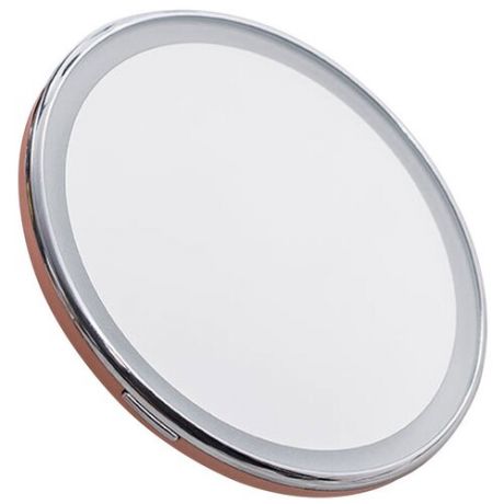 Портативнивное зеркало для макияжа Youpin Jordan & Judy HD LED (Pink)