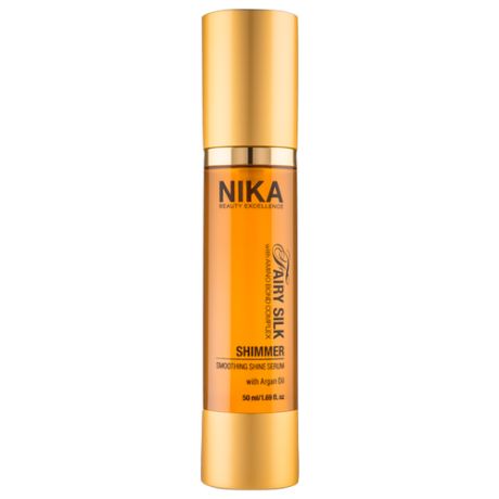 Nika Сыворотка-блеск для гладкости волос / Smoothing shine serum with argan oil 50 мл