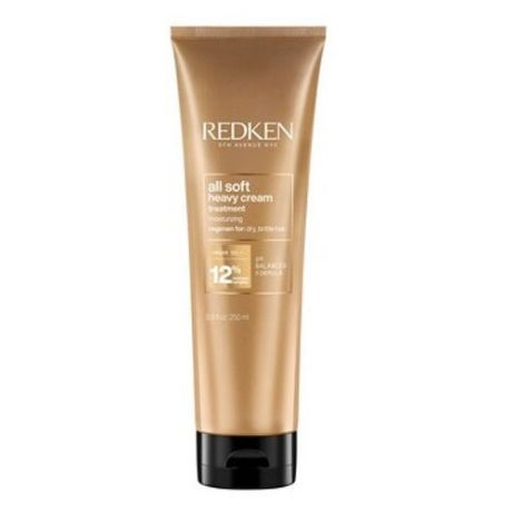 Redken All Soft: Глубоко питающая маска с аргановым маслом для сухих и ломких волос (All Soft Mask), 250 мл