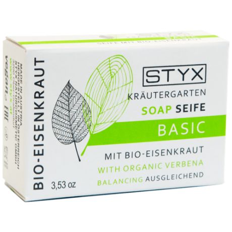 STYX Натуральное косметическое мыло Вербена, 100 гр