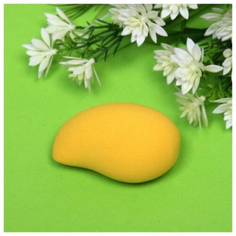 Спонж для контурирования лица "Beauty sponge - Манго", 7*4,5 см