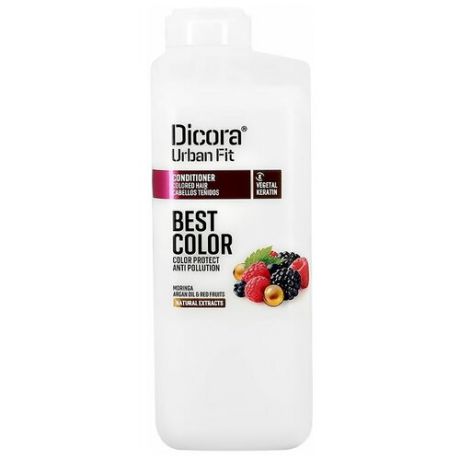Кондиционер для волос DICORA URBAN FIT с аргановым маслом и экстрактами ягод (для защиты цвета) 400 мл