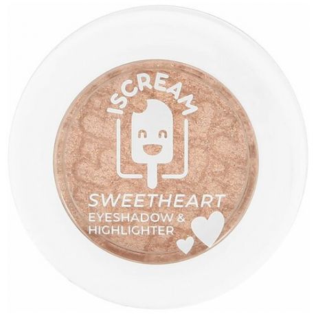 ISCREAM Хайлайтер Sweetheart 2 в 1, 03 passion