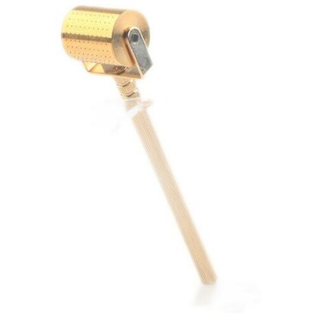 Мезороллер Luxury Gold micro-needle roller DRS титан с позолотой (250 игл)
