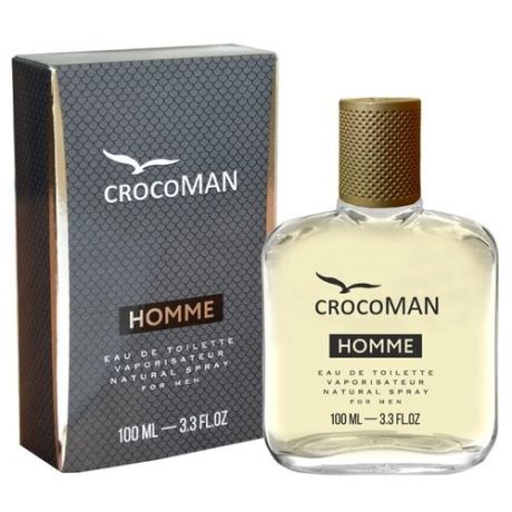 Delta PARFUM / Туалетная вода мужская CrocoMAN Homme, 100 мл/Мужской парфюм