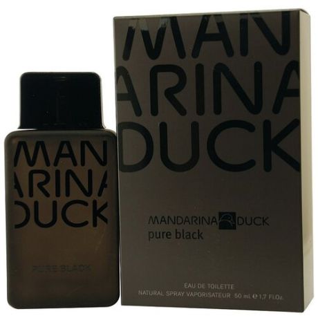 Mandarina Duck Мужская парфюмерия Mandarina Duck Pure Black Man (Мандарина Дак Пьюр Блэк Мен) 100 мл