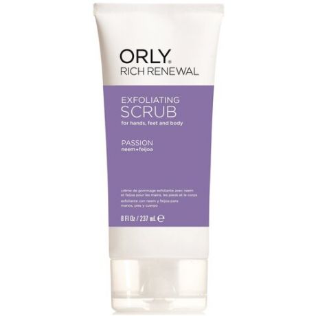 Скраб для рук и тела восстанавливающий Orly Rich Renewal Exfoliating Scrub Фейхоа 237 мл