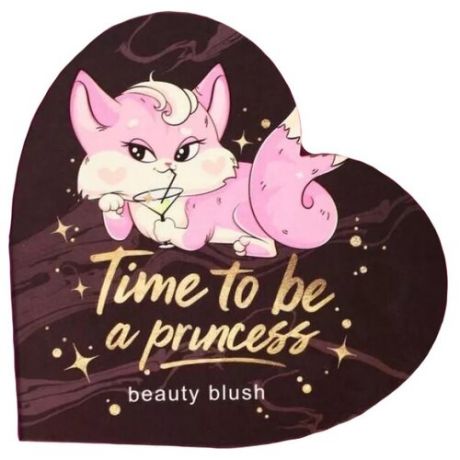 Запечённые румяна Time to be a princess, оттенок натурально-розовый