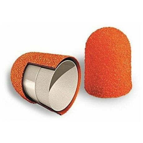 Колпачки шлифовальные Ø 10 мм (оранжевые) 80 грит LUCAS