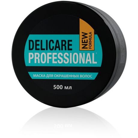 Маска Delicare Professional с пчелиным воском для окрашенных волос, 500 мл.