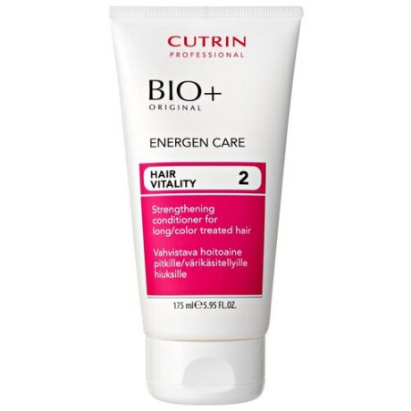 Cutrin Бальзам-энергия для ухода за окрашенными волосами / Hair Vitality Energen Care 175 мл