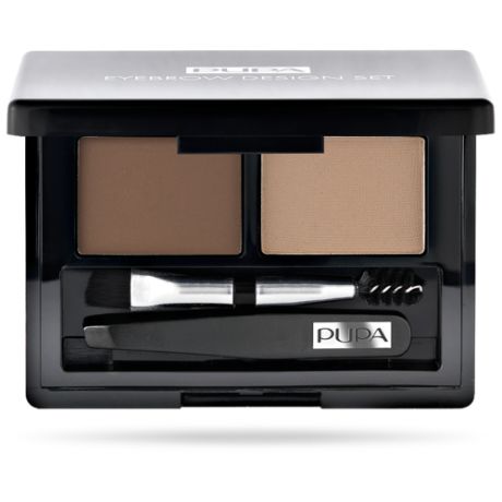 Набор для бровей PUPA Eyebrow Design Set, тон 003 Dark Brown