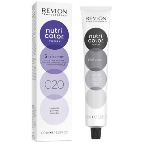 Revlon Professional Nutri Color Filters - Прямой краситель без аммиака 020 Лаванда, 100 мл