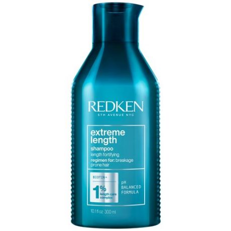 REDKEN Extreme Length Шампунь для укрепления волос по длине, 300 мл