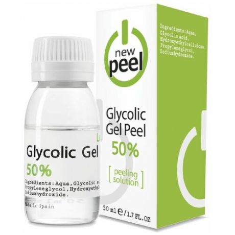 Гликолевый пилинг 50% New Peel Glycolic Gel-Peel 50%
