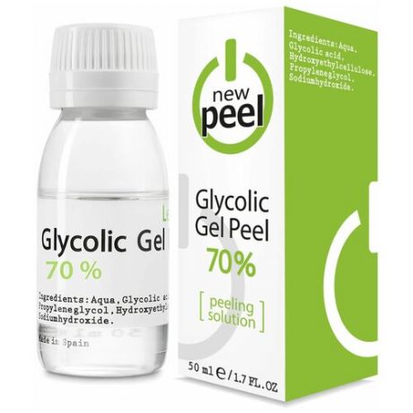 Гликолевый пилинг 70% New Peel Glycolic Gel-Peel 70%
