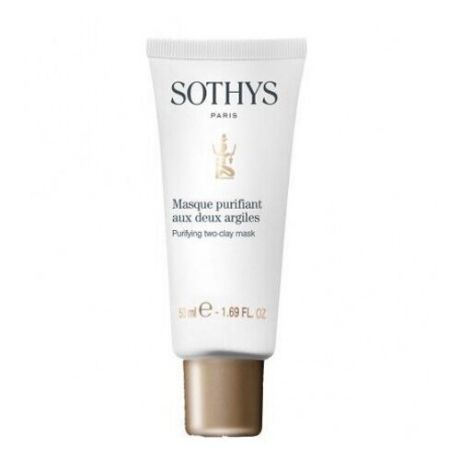 Sothys Oily Skin Line: Активная себорегулирующая очищающая маска (Purifying clay mask), 50 мл