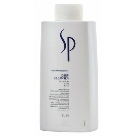 Шампунь для волос очищающий Wella Professional Sp Deep Cleanser Shampoo 1000 мл