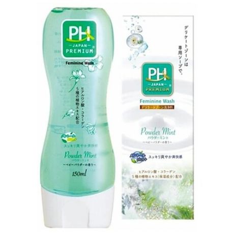 Жидкое мыло для интимной гигиены PH JAPAN PREMIUM аромат Powder Mint 150 мл.