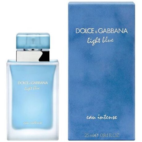 Парфюмерная вода для женщин Dolce & Gabbana Light Blue Intence, 25 мл/ Дольче Габбана женские духи Лайт Блю интенс