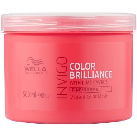 Wella Invigo Color Brilliance - Маска-уход для защиты цвета окрашенных нормальных и тонких волос, 150 мл