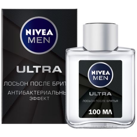 Лосьон после бритья NIVEA MEN Ultra Антибактериальный, 100 мл