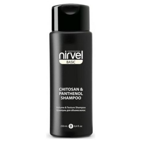 Шампунь для объема волос с хитозаном и пантенолом Nirvel Professional Basic 