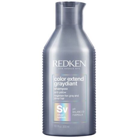 Redken Color Extend Graydiant Shampoo - Нейтрализующий шампунь для поддержания холодных оттенков блонд 300 мл