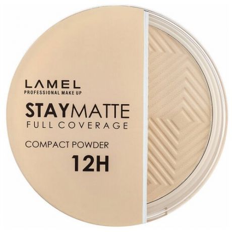 Lamel Pro 403 Пудра для лица / Stay matte compact powder 12 гр